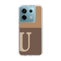 Slim Protection Case［ Original - initial two tone - U brown ］