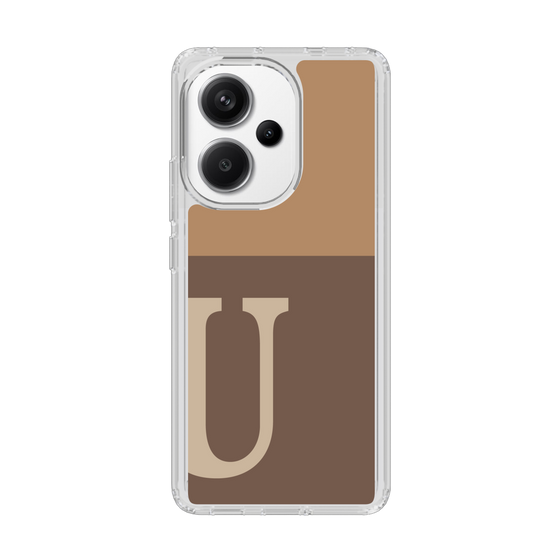 Slim Protection Case［ Original - initial two tone - U brown ］