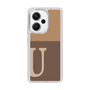 Slim Protection Case［ Original - initial two tone - U brown ］