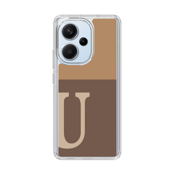 Slim Protection Case［ Original - initial two tone - U brown ］