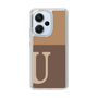 Slim Protection Case［ Original - initial two tone - U brown ］