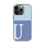 Slim Protection Case［ Original - initial two tone - U blue ］