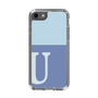 Slim Protection Case［ Original - initial two tone - U blue ］