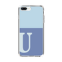 Slim Protection Case［ Original - initial two tone - U blue ］