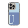 Slim Protection Case［ Original - initial two tone - U blue ］