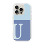 Slim Protection Case［ オリジナル - initial two tone - U blue ］