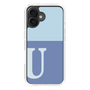 Slim Protection Case［ オリジナル - initial two tone - U blue ］