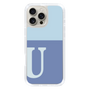 Slim Protection Case［ オリジナル - initial two tone - U blue ］