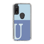 Slim Protection Case［ Original - initial two tone - U blue ］