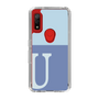 Slim Protection Case［ Original - initial two tone - U blue ］