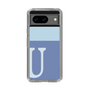 Slim Protection Case［ Original - initial two tone - U blue ］