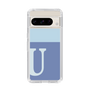 Slim Protection Case［ Original - initial two tone - U blue ］
