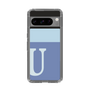 Slim Protection Case［ Original - initial two tone - U blue ］
