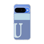 Slim Protection Case［ Original - initial two tone - U blue ］