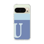 Slim Protection Case［ Original - initial two tone - U blue ］