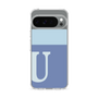 Slim Protection Case［ Original - initial two tone - U blue ］