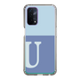Slim Protection Case［ Original - initial two tone - U blue ］
