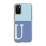Slim Protection Case［ Original - initial two tone - U blue ］
