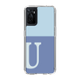 Slim Protection Case［ Original - initial two tone - U blue ］