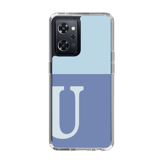 Slim Protection Case［ オリジナル - initial two tone - U blue ］