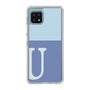 Slim Protection Case［ Original - initial two tone - U blue ］
