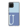 Slim Protection Case［ Original - initial two tone - U blue ］