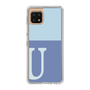 Slim Protection Case［ Original - initial two tone - U blue ］