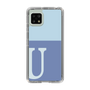 Slim Protection Case［ Original - initial two tone - U blue ］