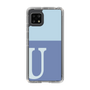 Slim Protection Case［ Original - initial two tone - U blue ］