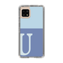 Slim Protection Case［ Original - initial two tone - U blue ］