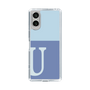 Slim Protection Case［ Original - initial two tone - U blue ］