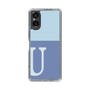 Slim Protection Case［ Original - initial two tone - U blue ］