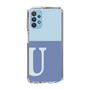 Slim Protection Case［ Original - initial two tone - U blue ］