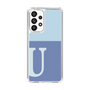 Slim Protection Case［ Original - initial two tone - U blue ］