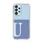 Slim Protection Case［ Original - initial two tone - U blue ］