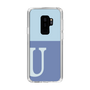 Slim Protection Case［ Original - initial two tone - U blue ］