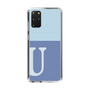 Slim Protection Case［ Original - initial two tone - U blue ］