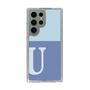 Slim Protection Case［ Original - initial two tone - U blue ］