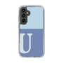Slim Protection Case［ Original - initial two tone - U blue ］