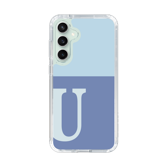 Slim Protection Case［ Original - initial two tone - U blue ］