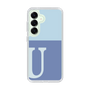 Slim Protection Case［ Original - initial two tone - U blue ］