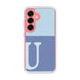 Slim Protection Case［ Original - initial two tone - U blue ］