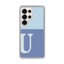 Slim Protection Case［ Original - initial two tone - U blue ］