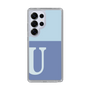 Slim Protection Case［ Original - initial two tone - U blue ］