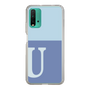 Slim Protection Case［ Original - initial two tone - U blue ］