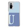 Slim Protection Case［ Original - initial two tone - U blue ］