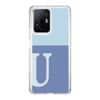 Slim Protection Case［ Original - initial two tone - U blue ］