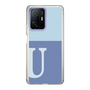Slim Protection Case［ Original - initial two tone - U blue ］