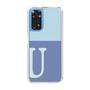 Slim Protection Case［ Original - initial two tone - U blue ］