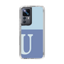 Slim Protection Case［ Original - initial two tone - U blue ］